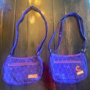 Handmade Clemson Tigers Purses - 2 Count